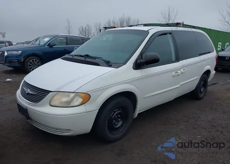 2002 Chrysler Town & Country Lx z USA, uszkodzony, nr VIN 2C8GP44362R689474